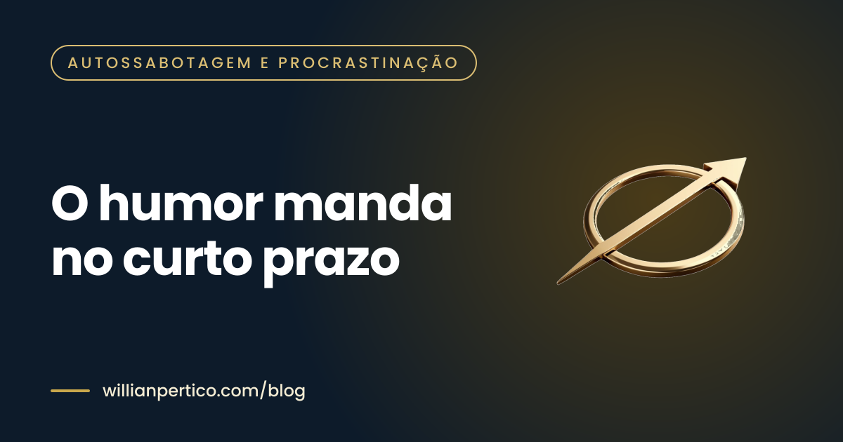 O humor manda no curto prazo
