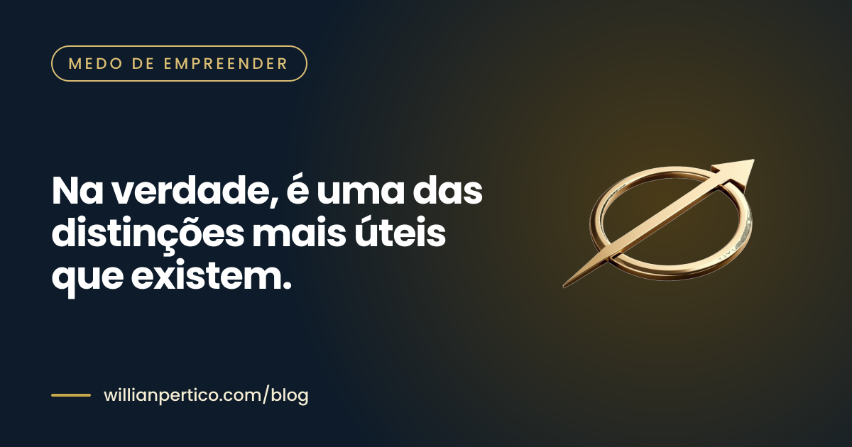 Na verdade, é uma das distinções mais úteis que existem.