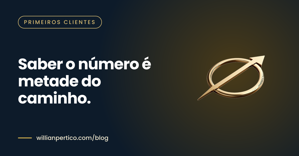Saber o número é metade do caminho.