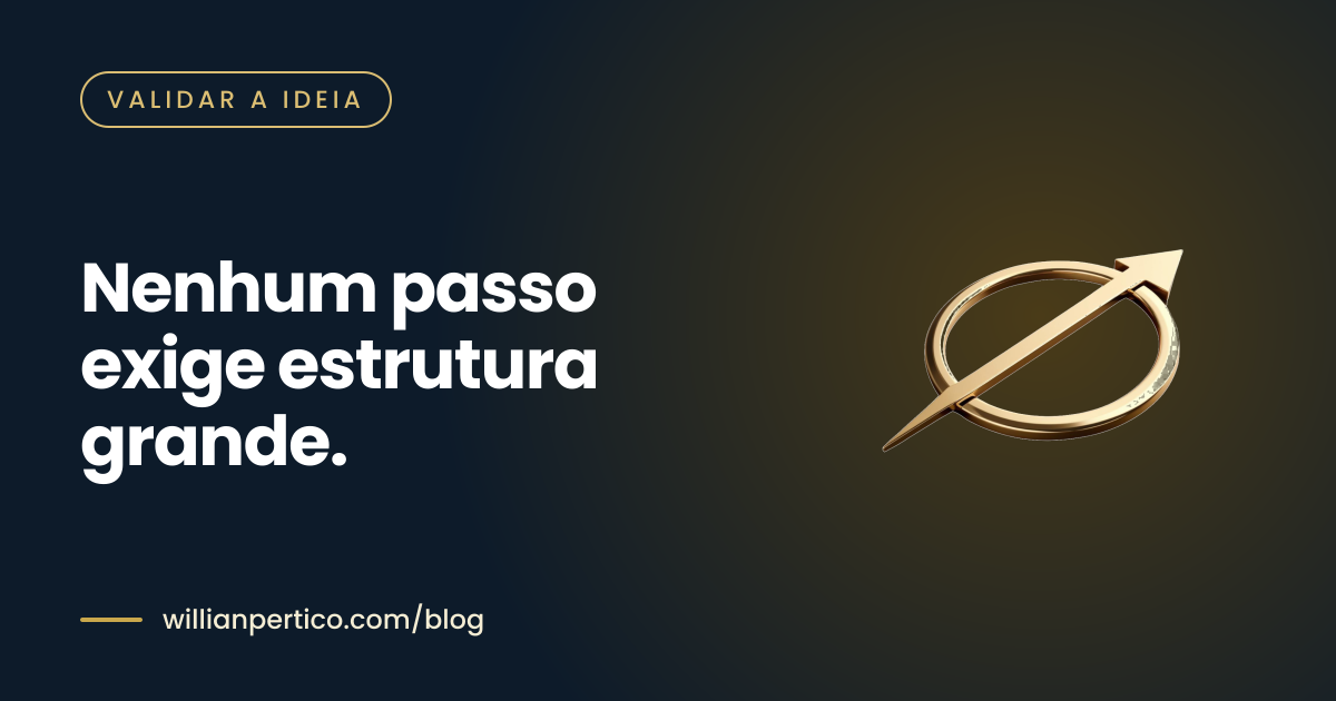 Nenhum passo exige estrutura grande.