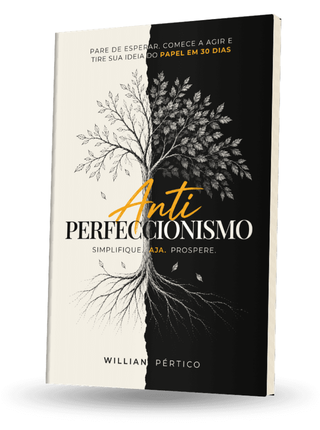 Livro Antiperfeccionismo, de Willian Pértico